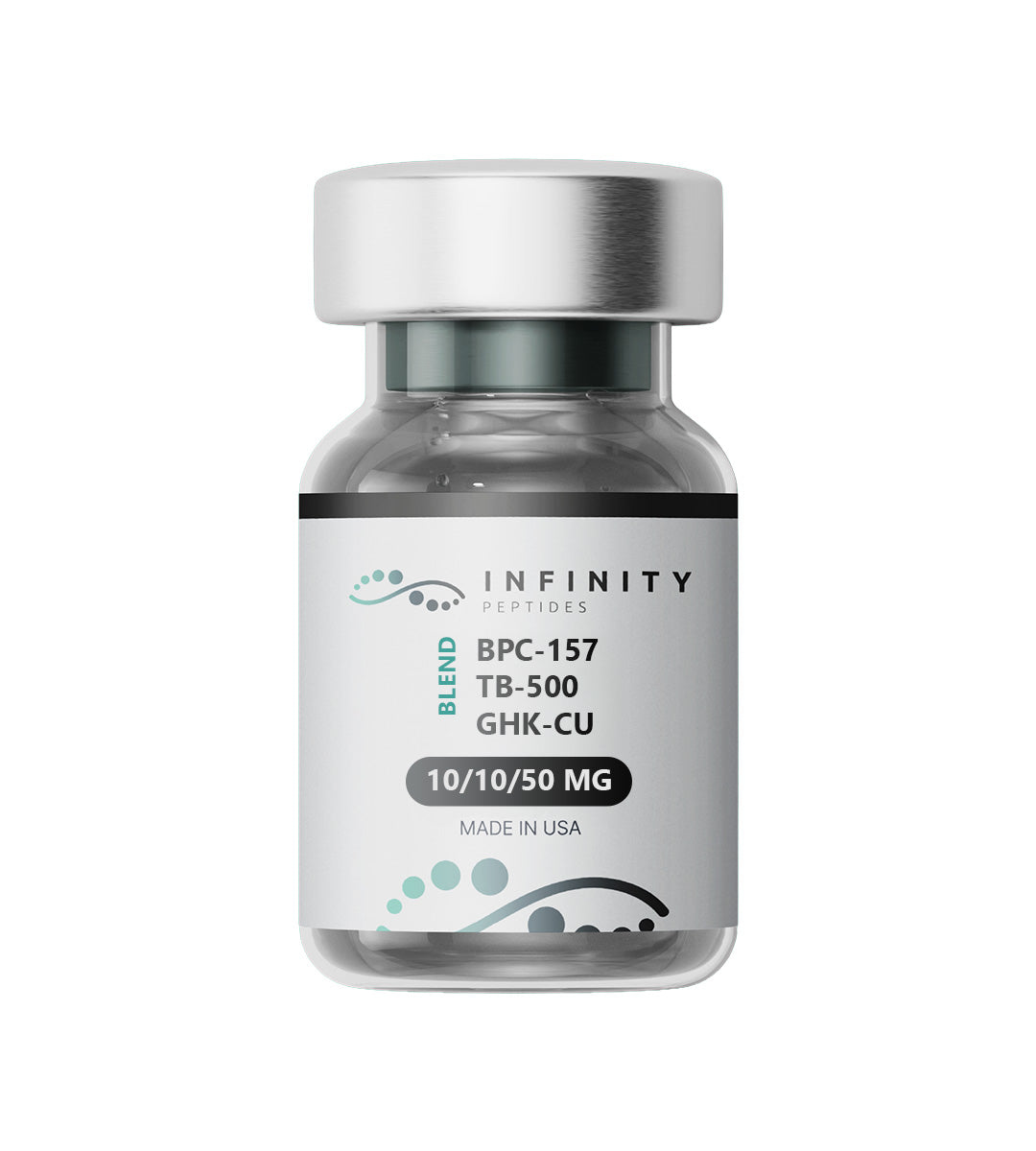 GLOW GHK-CU (50mg), BPC-157 (10mg), TB500 (10mg) (Glow Blend)